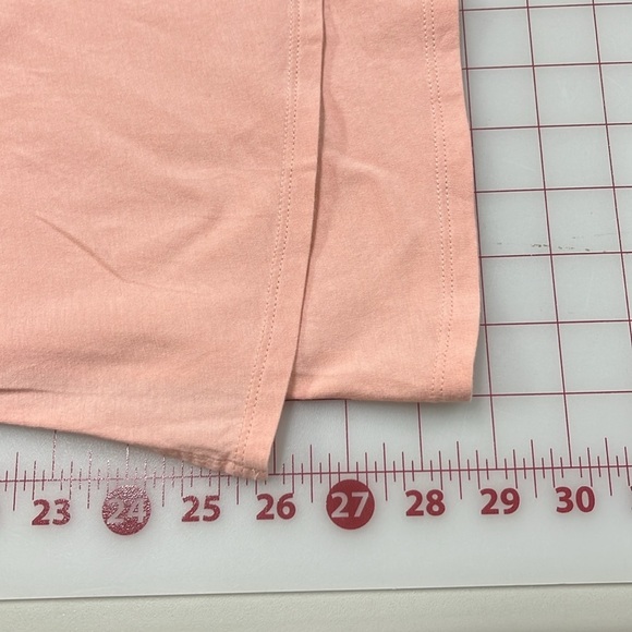 J. JILL Pure Jill Boatneck Layered 3/4 SLV Cotton Rich Peach Tunic SZ XL - Picture 13 of 15